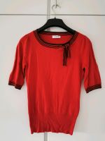 Strick T-shirt in rot mit Schleife Hannover - Kirchrode-Bemerode-Wülferode Vorschau
