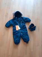 Schneeanzug navy mit Sternchen h&m Gr. 74 NEU Baden-Württemberg - Satteldorf Vorschau