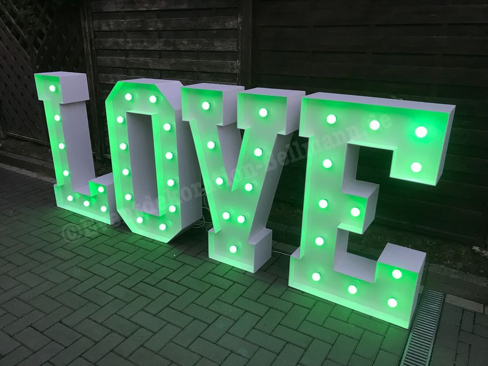 LOVE Buchstaben XXL *MIETEN* Hochzeit / Event / Freie Trauung in Hamburg