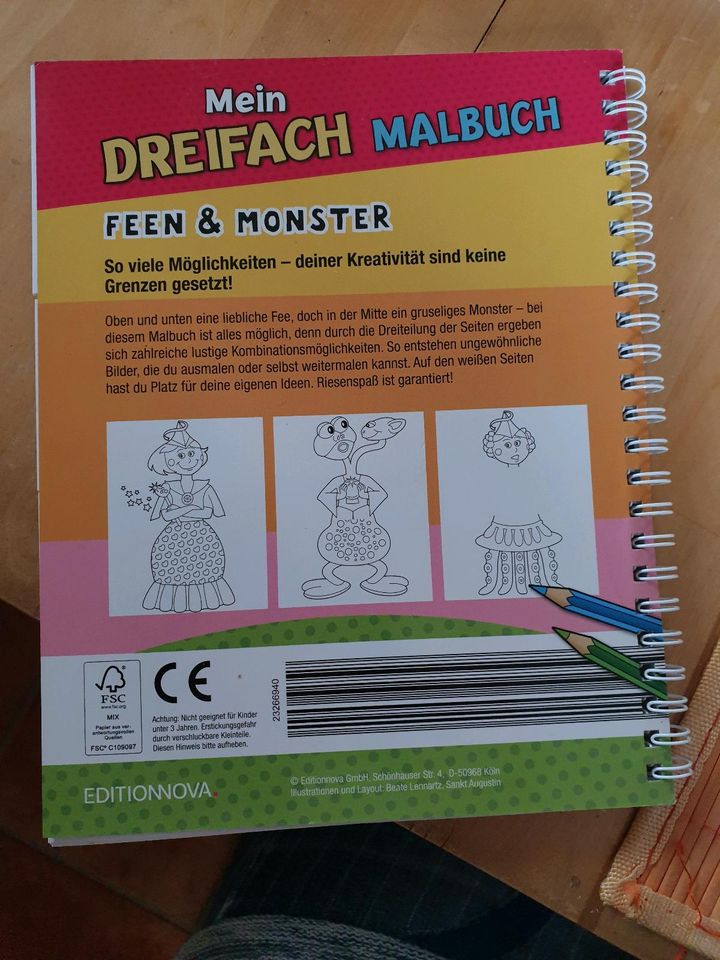 Mein dreifach Malbuch in Olching