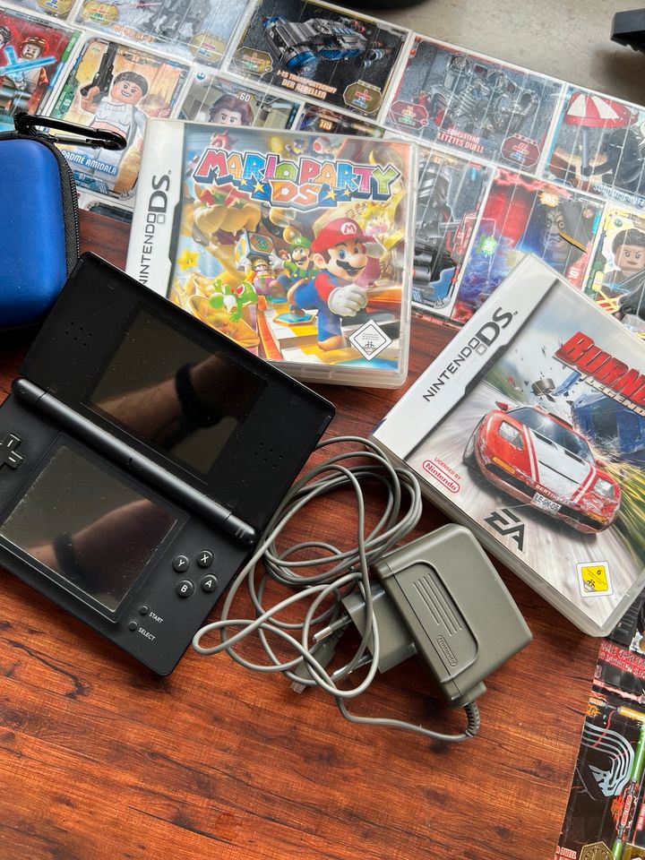 Nintendo DS-Lite mit Zubehör Mario Party DS in Aschaffenburg