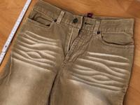Hose, Cord, Schlag, Fishbone, Größe XS, 34 mit Used-Washed-Look Sachsen-Anhalt - Gräfenhainichen Vorschau