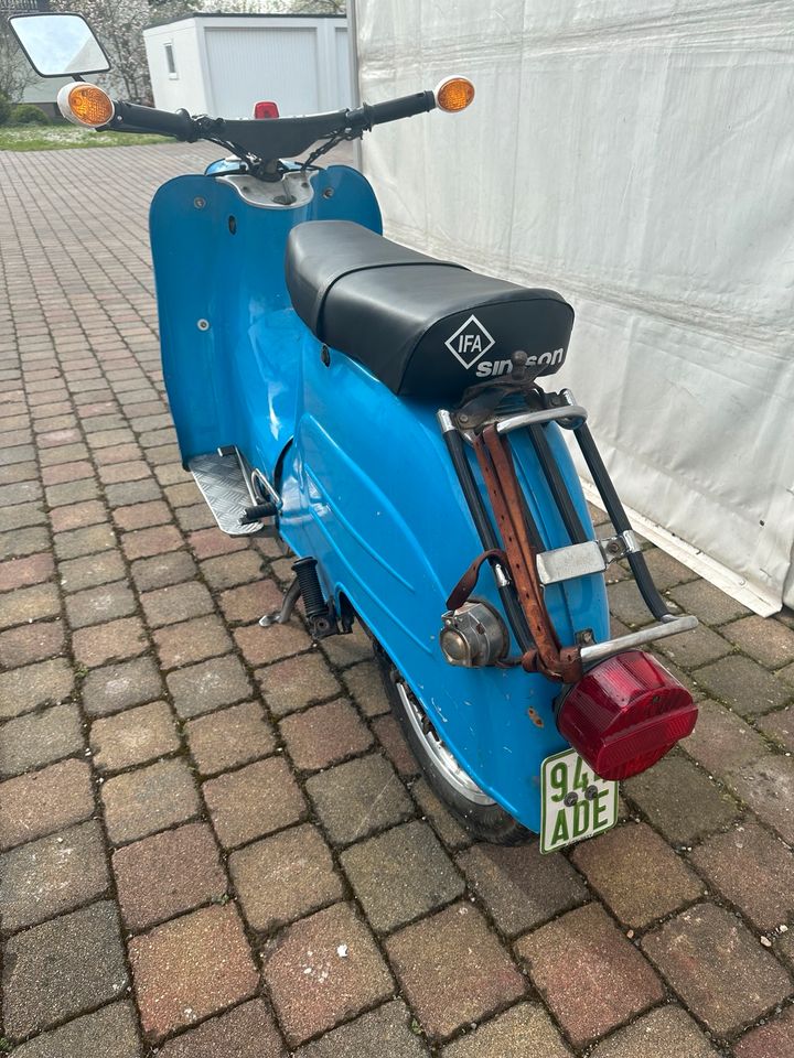 Simson Schwalbe KR51/2 in Wurzen