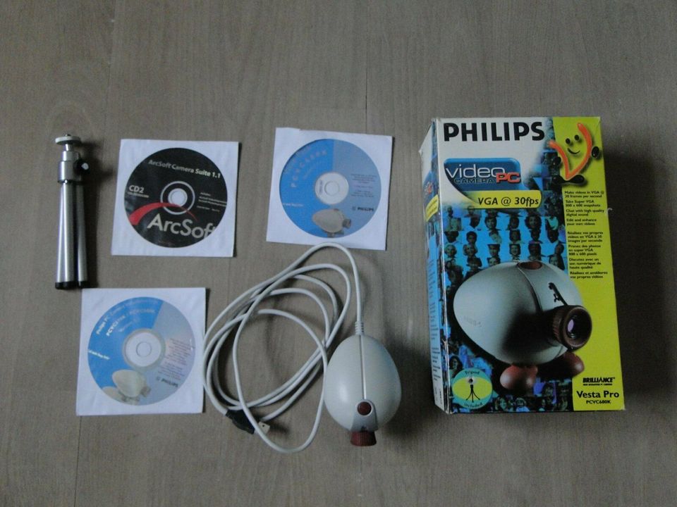 PC Camera Philips Video VESTA Pro PCVC680K NEU OVP in Geesthacht