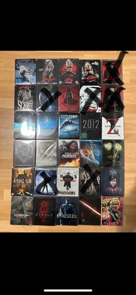 Blu-ray Steelbooks in Schutzhülle Top in Neuried