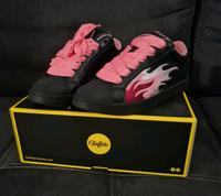Buffalo Liberty Sneaker Schwarz-Pink Flame Vegan Neu mit Etikett Niedersachsen - Rinteln Vorschau