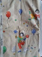 Stoff Clowns Ballons 100%Baumwolle Kind Gardine Vorhang Bettdeck Baden-Württemberg - Karlsruhe Vorschau