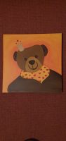 Teddyprinzessin auf Leinwand 30x30 Thüringen - Waltershausen Vorschau