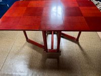 Bambus Gartenmöbel Vintage DDR Stühle Tisch rot Sitzgruppe Sachsen - Ehrenfriedersdorf Vorschau