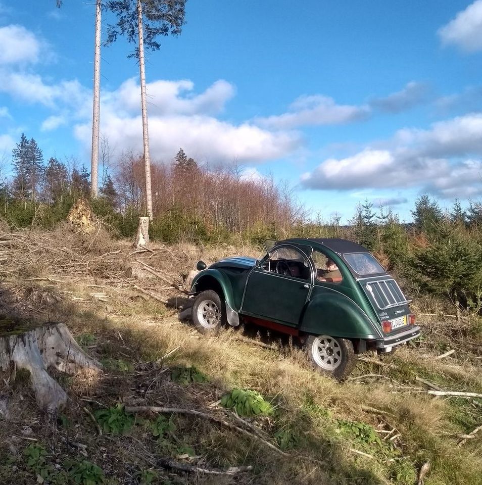 Citroen 2CV Allrad auf Suzuki SJ413 mit Samurai Motor in Marl