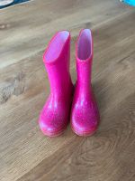 Beck Gummistiefel pink mit Glitzer Größe 23 Kreis Ostholstein - Stockelsdorf Vorschau