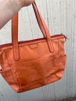 Handtasche von Fossil Leder orange Baden-Württemberg - Ketsch Vorschau