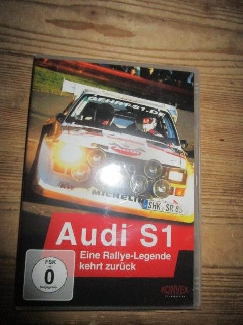 DVD Audi S1 Eine Rallye Legende kehrt zurück in Ingolstadt