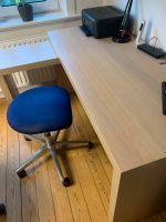 Ikea Malm Schreibtisch ausziehbar Holzoptik Hamburg-Nord - Hamburg Alsterdorf  Vorschau