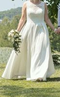 Brautkleid / Hochzeitskleid mit Satinrock, sehr elegant, Gr. 40 Bayern - Amberg Vorschau