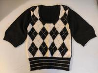 Pullover von Benetton schwarz weiß, Wolle Mohair, XS Hessen - Darmstadt Vorschau