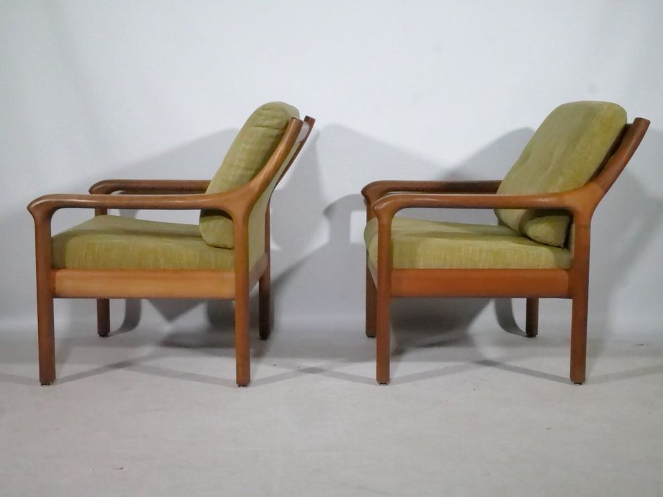 Danish Design Sessel Set Teak 60er Jahre Vintage Mid-Century Skan in Mainz