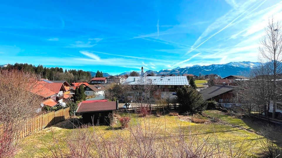 Wohnen und Bauen in attraktiver Lage in Sonthofen