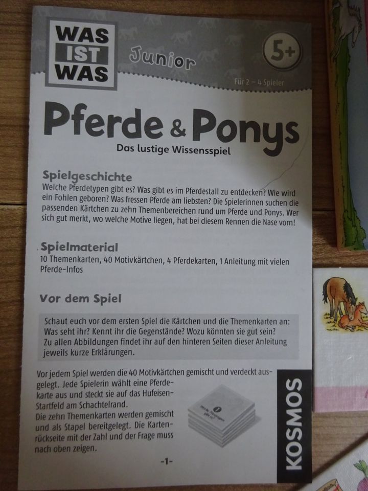 was ist was - Pferde und Ponys = 2,50€ in Visbek