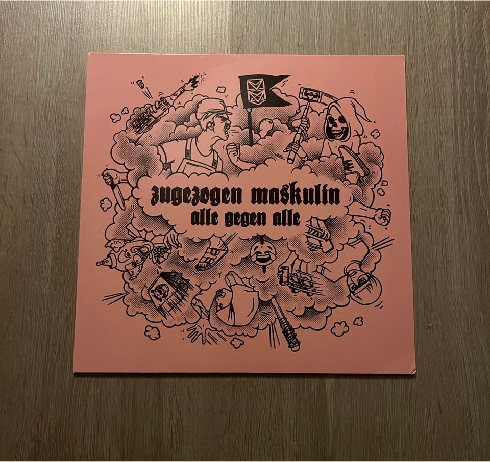 Zugezogen Maskulin - Alle Gegen Alle Vinyl Lp 2017 in Celle