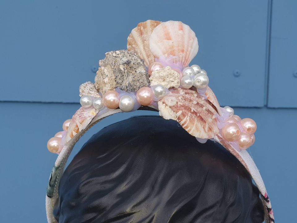 Mermaid Kopfschmuck Cosplay Headpiece Muschel - neuwertig in Karlsruhe