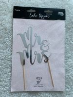 Cake topper Mr & Mrs Silber Saarland - Kleinblittersdorf Vorschau