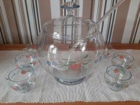 Bowle Glas mit 6 Gläsern und Kelle, Formono Nordrhein-Westfalen - Nettetal Vorschau