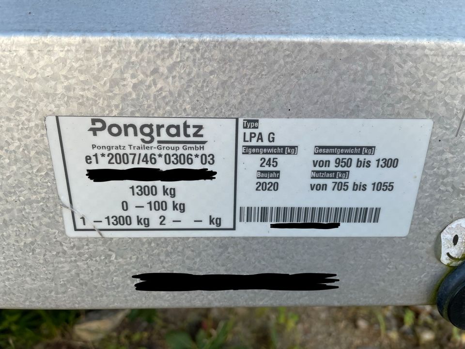 Pongratz LPA G 1300kg in Hüllhorst