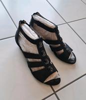 Gabor Sandaletten Sandalen schwarz mit Dekosteinen Gr. 6,5 Rheinland-Pfalz - Speyer Vorschau