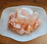 Salzkristall Dekoration lachsfarbene Salzsteine .... toll!!! Hessen - Rotenburg Vorschau