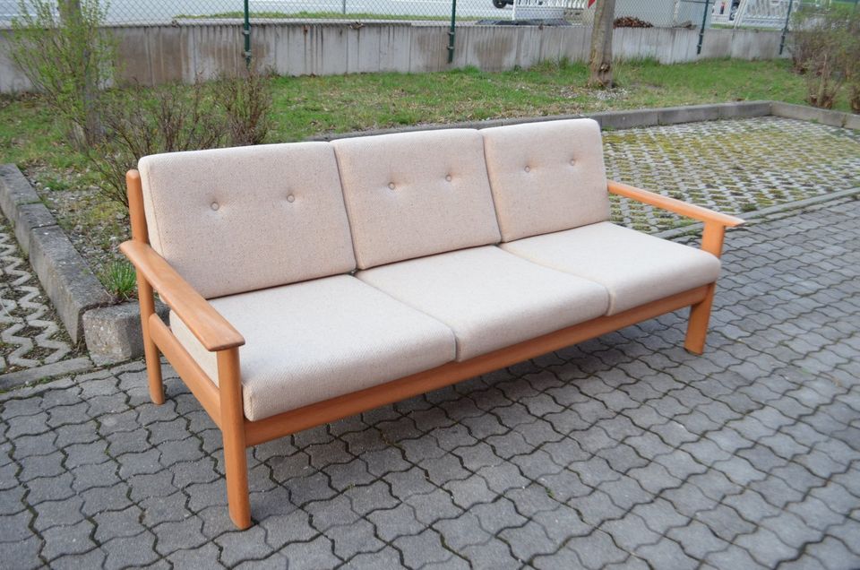 Knoll Antimott Oak Mid Century VintageSofa 60er Teak ÄRA in München