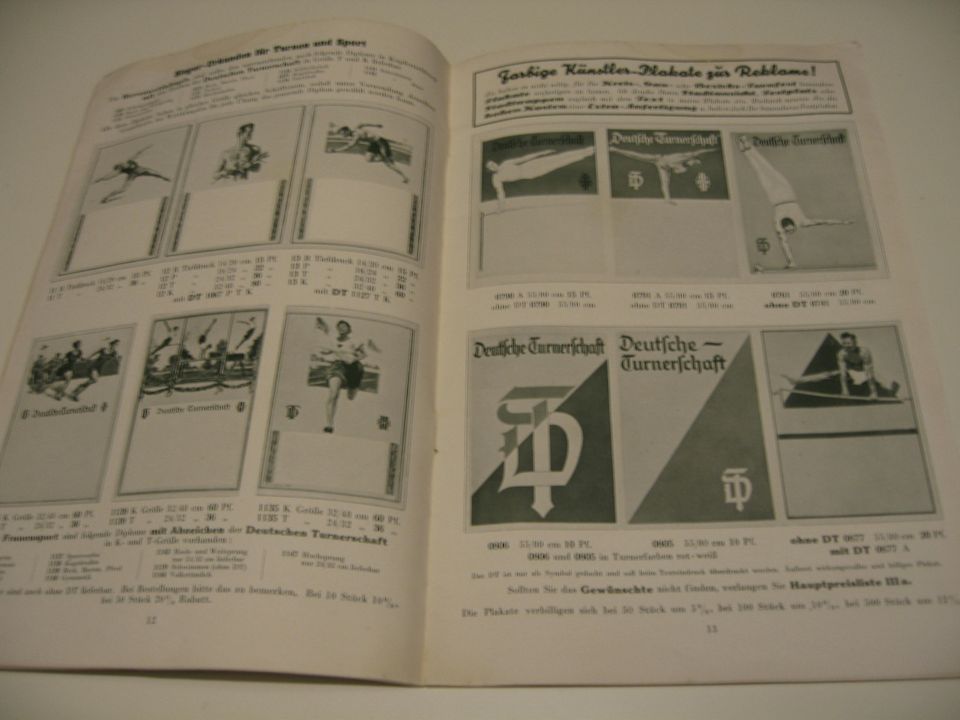 Sport-Versand Magdeburg Katalog 1932 Reklame Werbung Urkunde in Würzburg