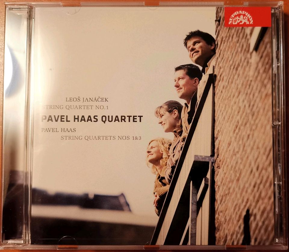 CD Pavel Haas Quartet "Pavel Haas: Streichquartett Nr. 1 & 3 in Magdeburg