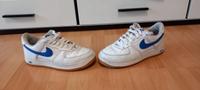 Nike Air force 1 Sneaker Schuhe Weiß blau Leder Gr. 39 Berlin - Treptow Vorschau