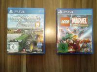 PS4 SPIELE Landwirtschaftssimulator und Lego Marvel Baden-Württemberg - Bempflingen Vorschau