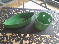 ASA Teelichthalter + Schale oval grün Keramik 2tlg. Rheinland-Pfalz - Koblenz Vorschau