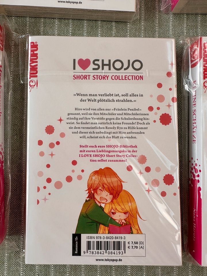 Manga Einzelbände  8 Stück I love Shojo short story collection in Perl