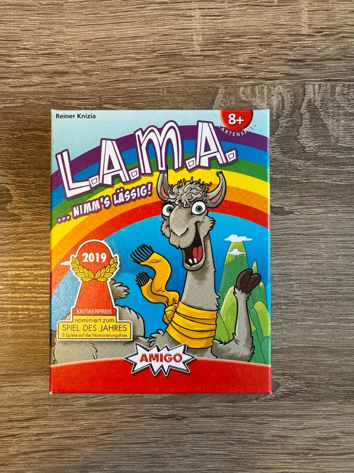 Kartenspiel L.A.M.A. …nimm‘s lässig! in Kerpen