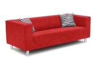 3er Sofa Couch 3Sitzer Sofa CLIP Mikrofaser rot Bever Versand Nordrhein-Westfalen - Beverungen Vorschau