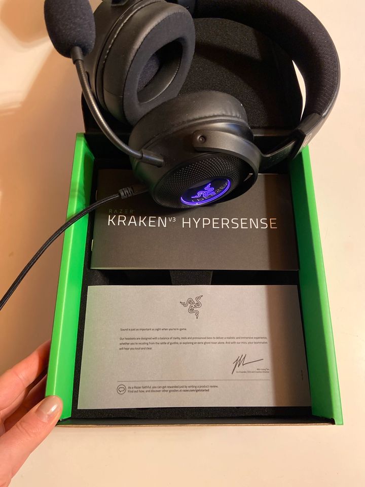 Kopfhörer Headset Kraken Hypersense Gaming in Düsseldorf
