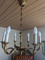 Dekorativer schwerer Messing Kronleuchter Kerzenlampe Saarland - Saarlouis Vorschau