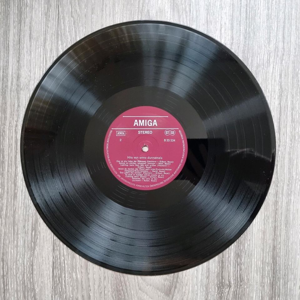 Orig.DDR AMIGA LP Hits von anno dunnemals neu OVP Schallplatte in Berlin