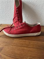 Birkenstock Schuhe Größe 42 schmal, Canvas Rot Niedersachsen - Norden Vorschau