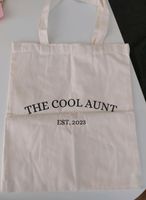 Baumwoll Tasche The cool aunt est. 2023 neu Schleswig-Holstein - Itzehoe Vorschau