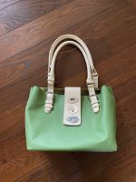 Ledertasche grün-beige neu Baden-Württemberg - Baienfurt Vorschau