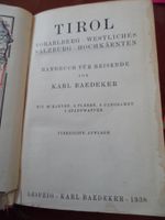 BAEDEKERS TIROL -VORARLBERG-WESTL.SALZBURG-HOCHKÄRNT-1938(0305-19 Rheinland-Pfalz - Piesport Vorschau