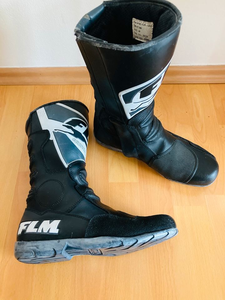 Motorradstiefel Damen Gr. 40 / FLM in Oberursel (Taunus)