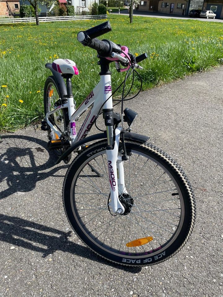 Bulls Fahrrad Mödchen weiß/lila in Neukirch