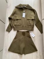 Zweiteiler Zara Grösse M Farbe Khaki Hessen - Heusenstamm Vorschau