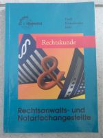Buch Rechtskunde für Rechtsanwalt und Notar ISBN 3-8085-9901-4 Rheinland-Pfalz - Wöllstein Vorschau